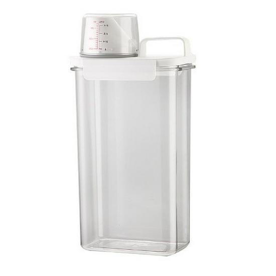 High-Transparency Airtight PET Jar for Moisture-Proof Laundry Detergent Storage