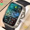 Chytré hodinky pro muže 2,01” HD displej Bluetooth hovory Venkovní fitness hodinky LED svítilna Vodotěsné Chytré hodinky Sportovní náramek