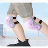 7Pcs/Set Adjustable Kids Knee Pads and Elbow Pads Thickened Safety Gear  Skateboard Sports