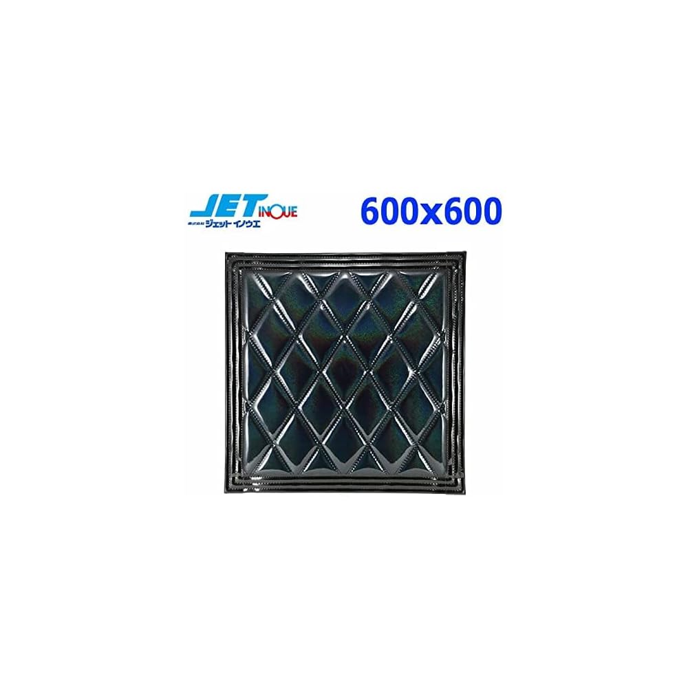 Kira W-Stitch Urethane Iridoro Yoke 600x600 Black with Black Line Generic Fabric Material