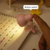 Mini Luce da Lettura Notturna a LED da Libro Pieghevole Lampada da Tavolo Dormitorio Camera da Letto Luci Comodino Creative Decorazioni per la Casa Lampada per Casa delle Bambole