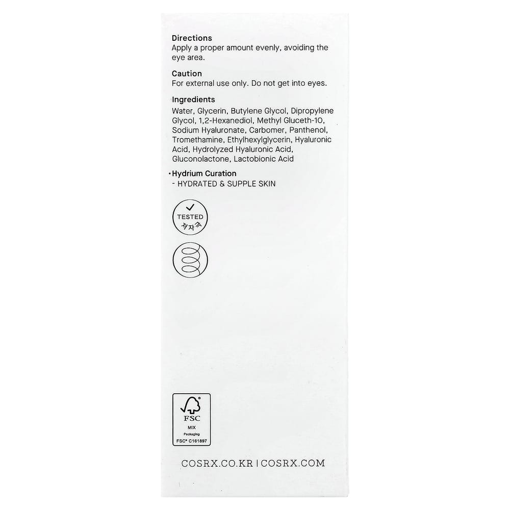 COSRX Hydrium Triple Hyaluronic Moisture Ampoule 40ml (1.35 fl oz)