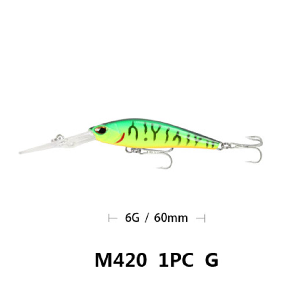Diving Winter Fishing Crankbaits Fish Hooks Minnow Lures Deep Diving Minnow Baits Long Casting Lure