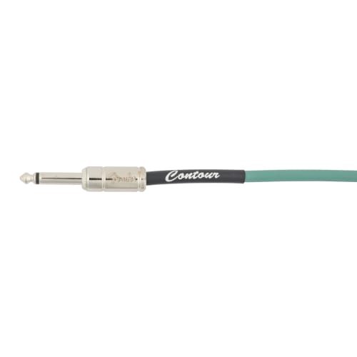 Fender Contour 18.6ft (approx. 6m) Cable, Sherwood Green, Guitar Cable