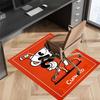 Cuphead Printed Absorbent Washable Carpet, Non-Slip Bathroom Mats, Kitchen Rugs, Yoga Mat,Living Room Entrance, Camping Picnic Rugs