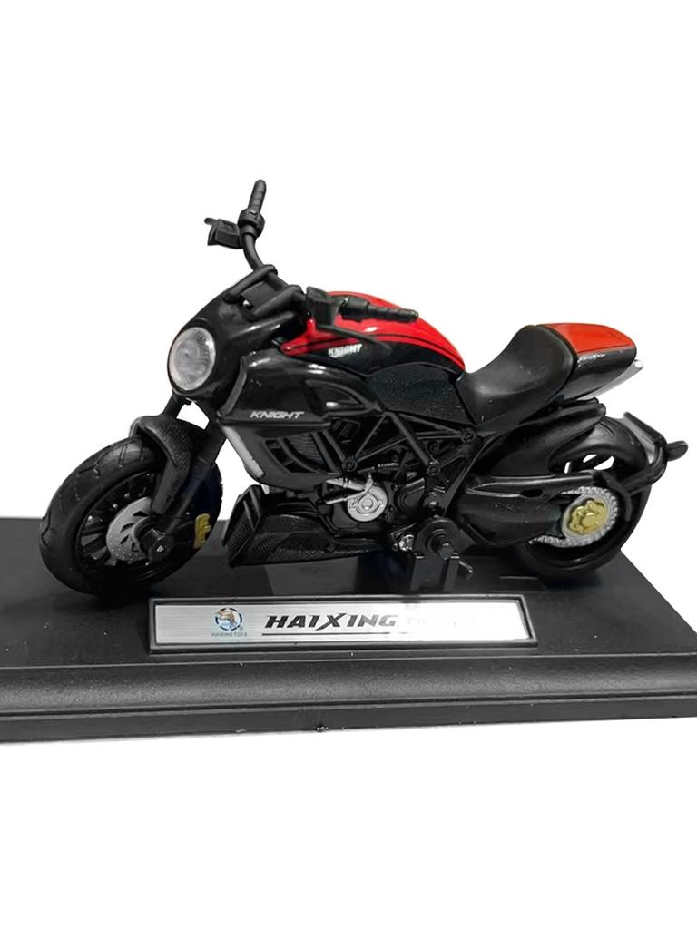 Car 118 Alloy Sliding Motorcycle Model Children'S Toy Car Ornament Puzzle Boys' Toy Collection Ornament Home To