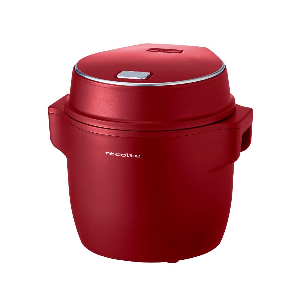 Recolte Compact Rice Cooker RCR-1 Compact Rice Cooker, Red