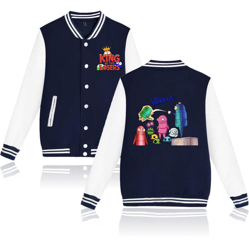 R.E.P.O Print Pánská Dámská Hip Hopová Bunda Kabát Mikiny Mikina s Kapucí Baseballová Uniforma Streetwear Chlapci Dívky Kardigan Topy Oblečení