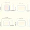 The Red Little Heart Pattern Is Suitable for AirPods 3 2 1 Pro 2 4 Pro3 Transparent Headphone Protective Case To Prevent Falls