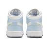 Air Jordan 1 Mid SE GS Glitter Swoosh Barnesko Blå Blå-tone Summit-White FQ9117-400