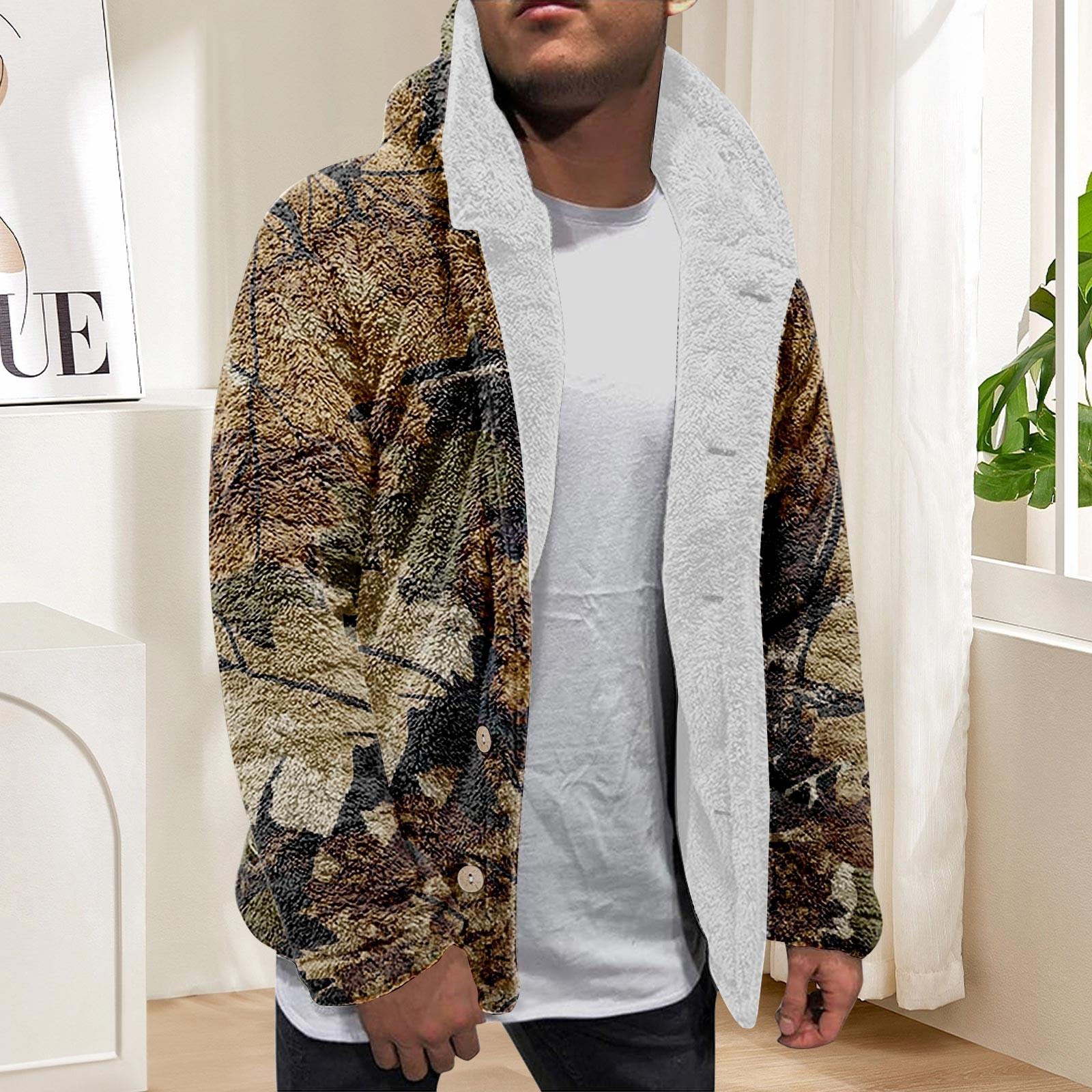 

Толстовка с капюшоном для мужчин, большие пальто с капюшоном, куртка, свитер, топы, верхняя одежда, зимний кардиган на пуговицах XXXL