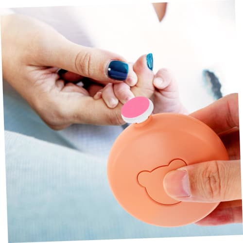 VALICLUD 12 Replacement Nail File Pads for Electric Nail Files, Newborn Baby Nail Clipping Tool, Small Nail Polisher, for Fingernail and Toenail Care