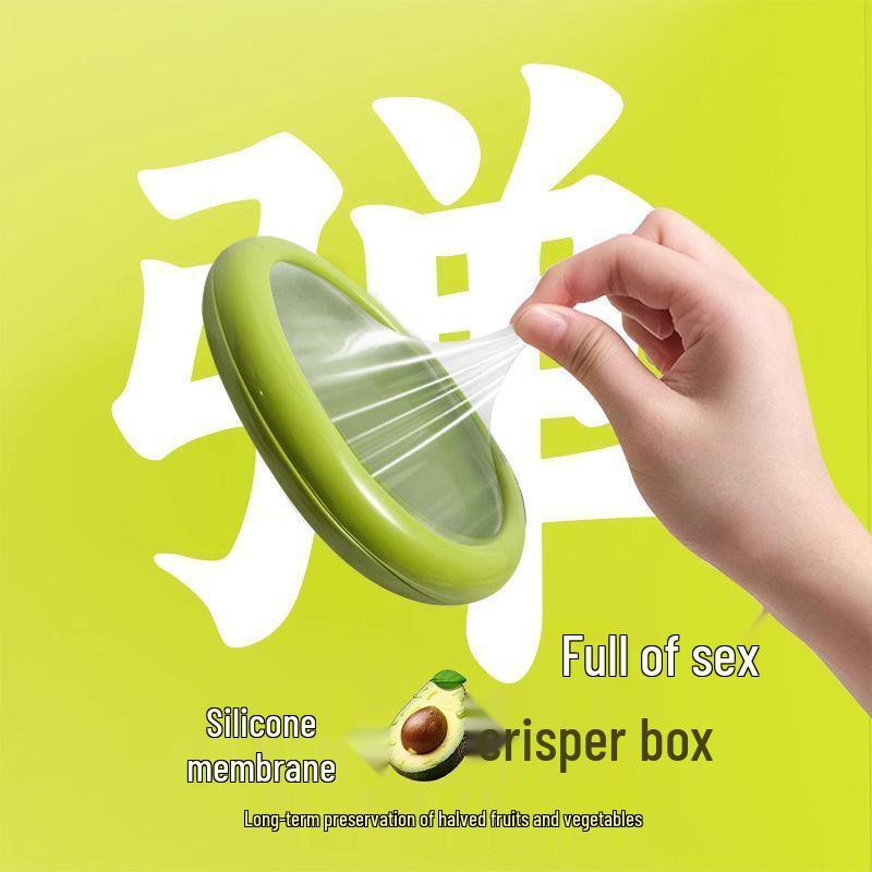 Sealed Mini Fresh-Keeping Box for Fruits and Vegetables with Silicone Film