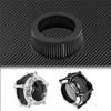Motorrad Luftfilter Reiniger System Innenelement Ersatz Grau/Rot/Blau Für Harley Touring Dyna Softail Sportster 883 1200