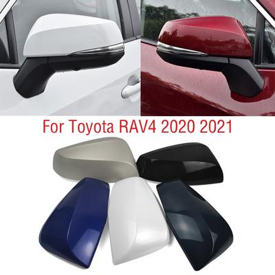 Car Wing Door Side Mirror Cover Lid Outside Rearview Mirror Cap Shell House For Toyota RAV4 RAV 4