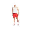 Nike Solid Color Brand Logo Split High Waist Drawstring Casual Shorts Men shorts Red DM4761-657