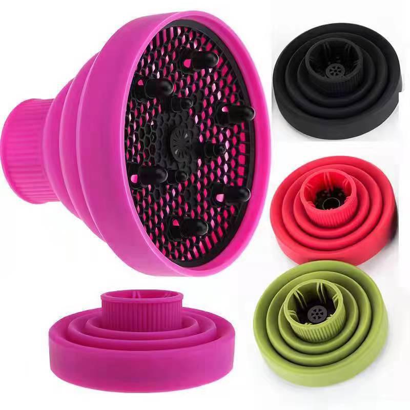 Professional Silicone Retractable Hair Dryer Cap for Salon Styling
