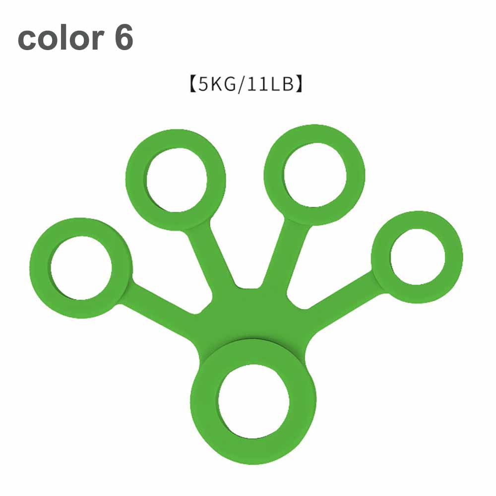 

Tcare Silicone Hand Expander Finger Hand Grip Finger Training Stretcher Trainer Strength Resistance Bands Wrist Exercise Fitness