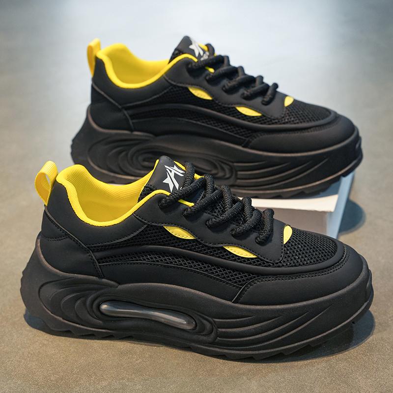 Men's New Casual Breathable Mesh Sports Shoes, Fashionable and Versatile, Trendy Men's Air Cushion Shoes Size 39-44