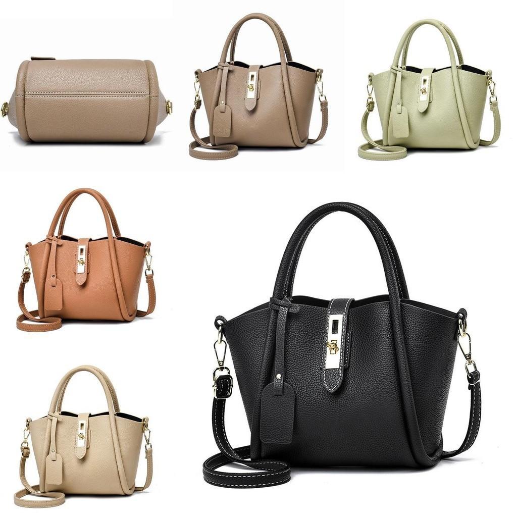 2023 New High-end Fashionable Woven Basket Handbag Shoulder Bag For Women Deep Khaki