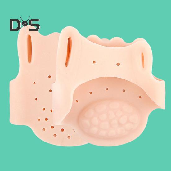 1 Paar Zehenspreizer für Frauen, Zehenkorrektur für Ballenzehen, weiche Zehenspreizer aus Silikon für überlappende Zehen, Ballenzehen, Hühneraugen, Linderung von Fußschmerzen, Vorfußpolster