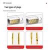DB9 Female Solder Connector with Metal Shell (4-pack)
