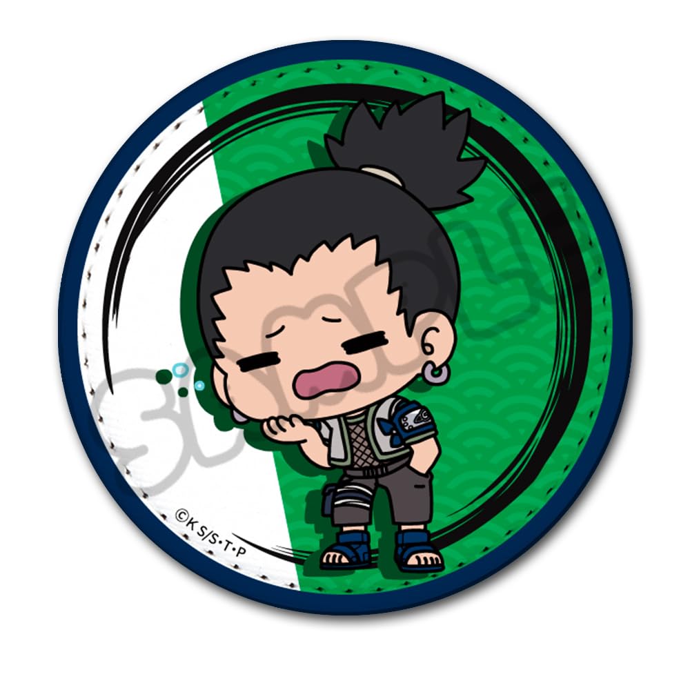 Leather Badge MF  NARUTO  (Anime Series) [Shikamaru Nara] [Round]