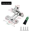 Stainless Steel 90° Right Angle Door Latch: Anti-Theft Sliding Bolt Lock