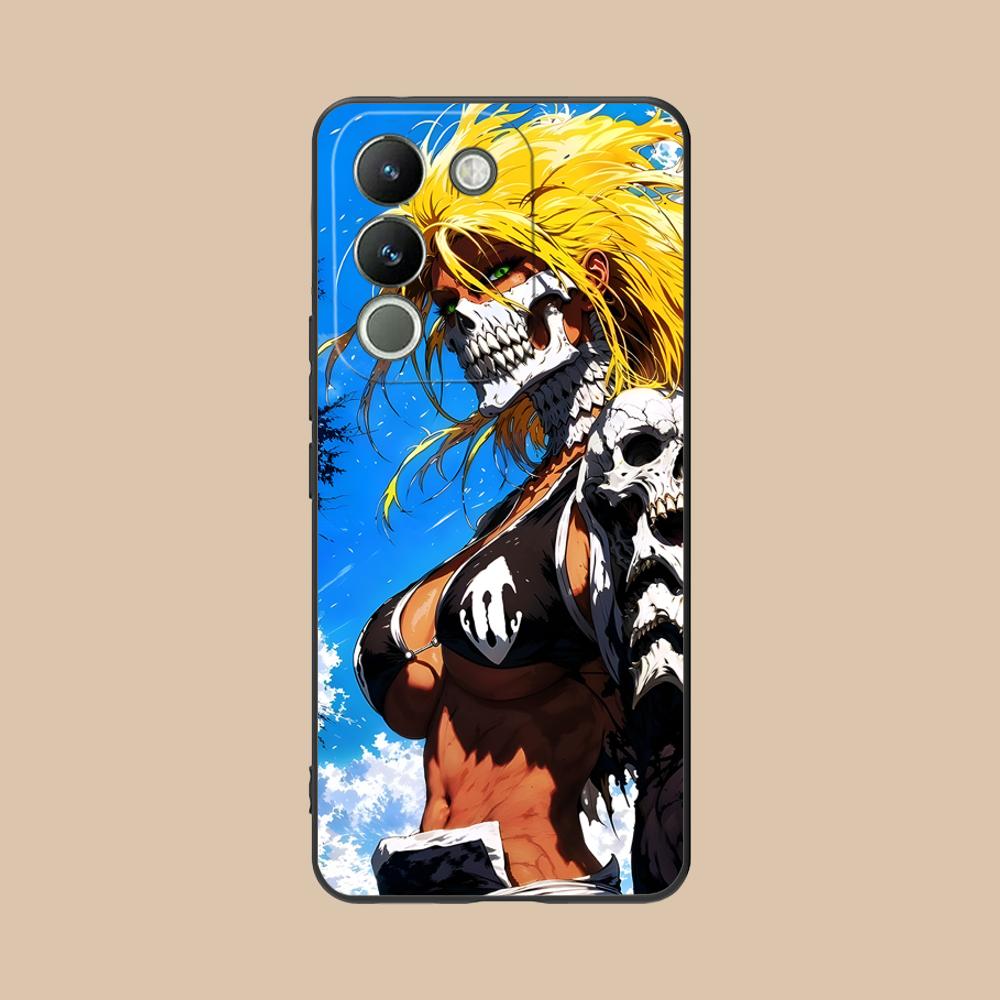 Bleach Tier Harribel Cell Phone Case for VIVO Y77 76 75 74 73 72 58 56 55 51 50 38 36 Y19 Y18 Y03 Y01 5G Colorful Printing Cover