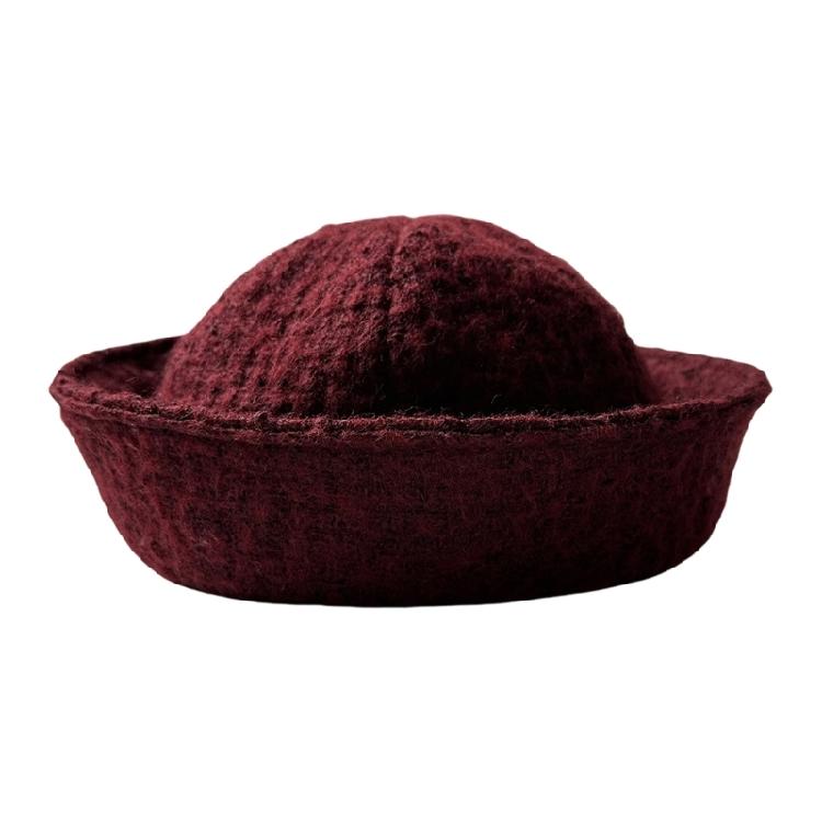 Flared Brim Beret Hat Marine Styles Design Sailors Hat Comfortable Headwear For Fall Fashion Women Girl Head Accessories