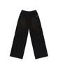 AAKAM Knee Pin-Tuck Wide Cargo Pants (Washed Black)