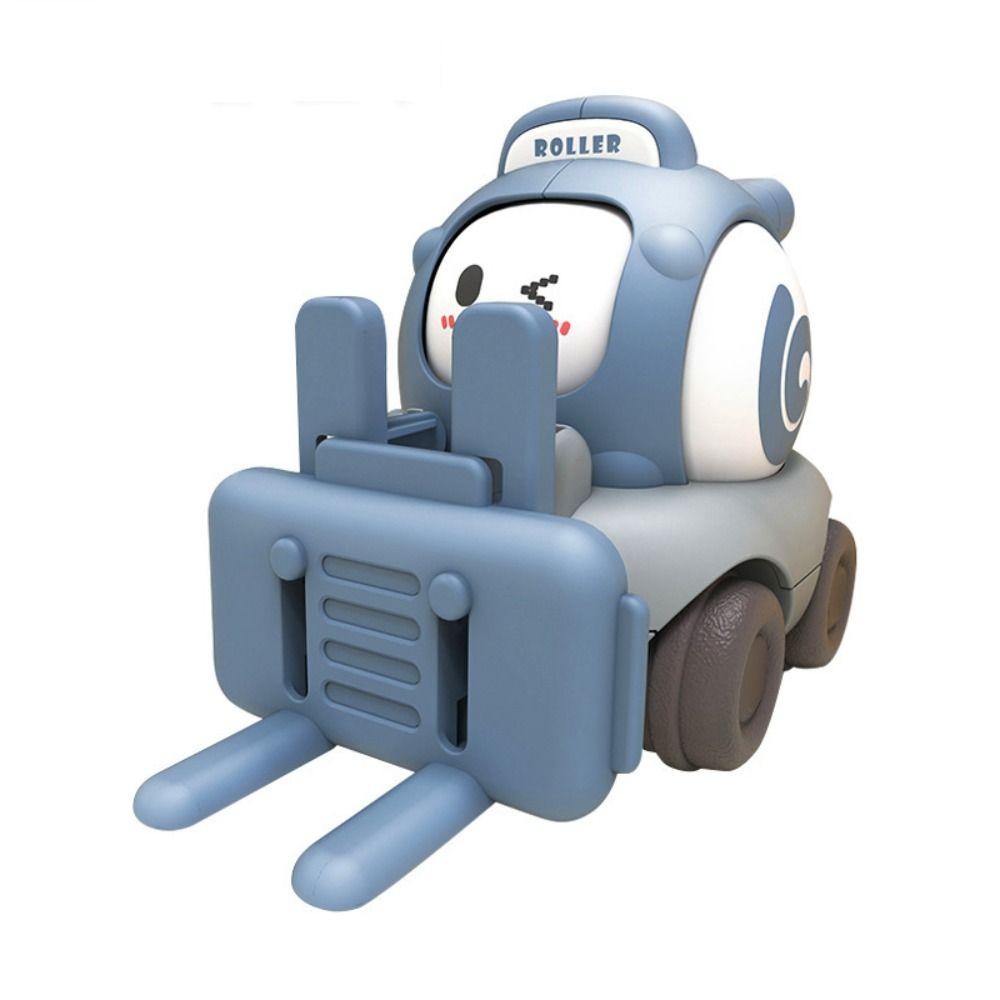 Inertia Childrens Cartoon Toy Car Whistling Whistle Engineering Car  Toy  Xmas Gifts