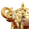Elephant Statue Figurine Incense Burner Holder for Relaxation Bedroom Decor