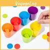 Cup Color Classification Overlapping Game Children Puzzle Toy For Motor Skills