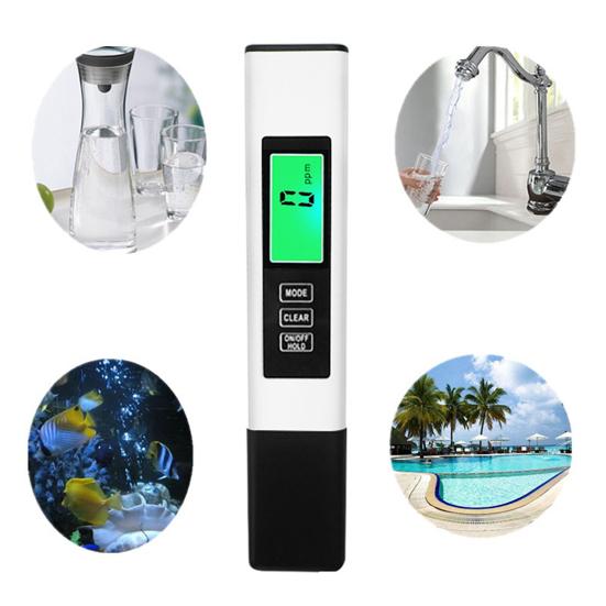 Wasserqualitätsmessgerät Digitalanzeige Hochpräzise Batteriebetrieben Trinkwasser