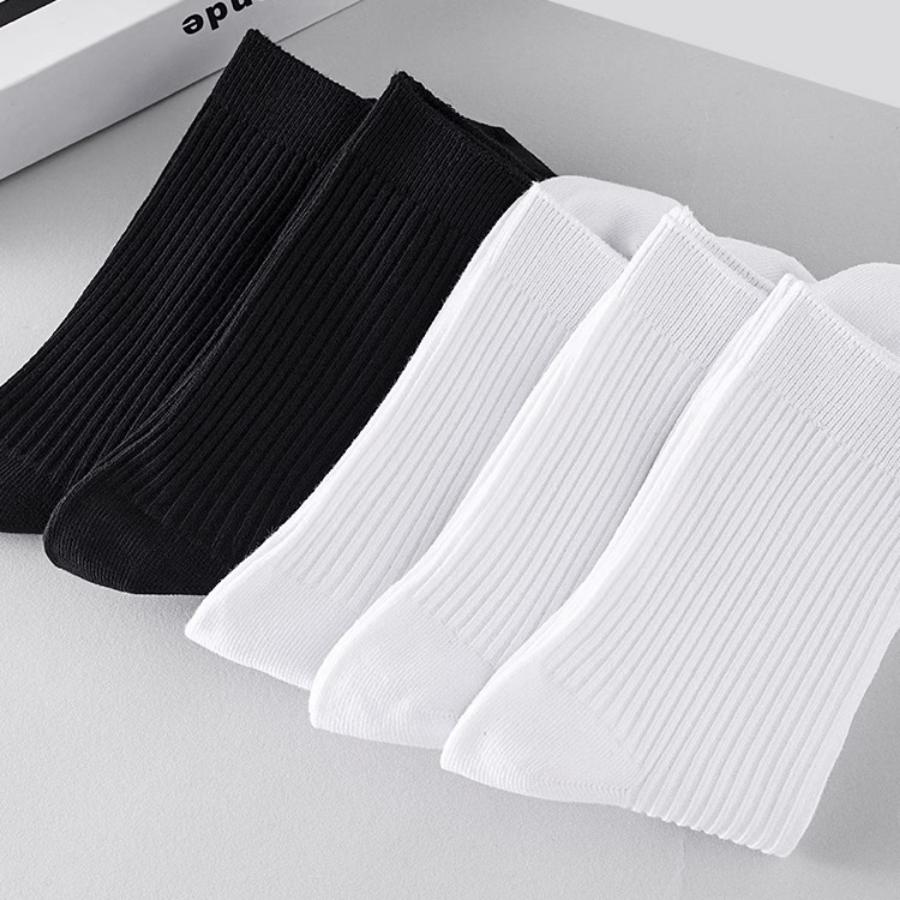 10 Pairs of Fashionably Designed Mens Casual Business Socks - Ultra-Breathable, Exceptionally Comfy, Anti-Odor, and Sweat Absorbing