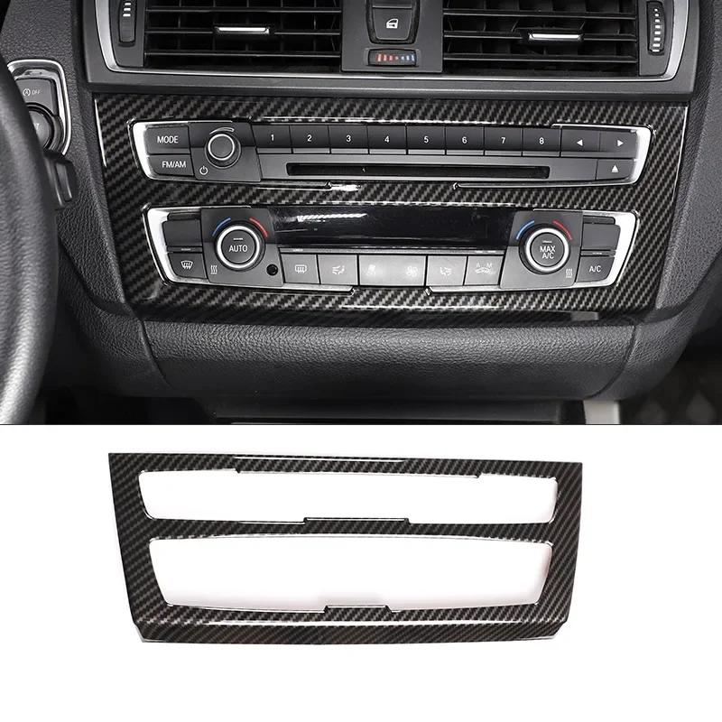 ABS-Kohlefaser-Innendekorationsaufkleber für die Zentralsteuerung des Autos, für BMW 1er 2er F20 F21 F22 F23 2012-2018, Autozubehör