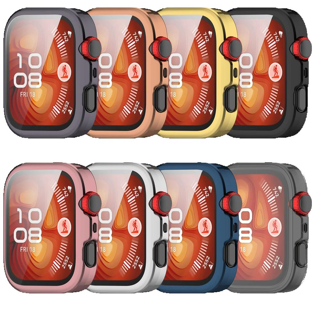 Full Protective Case Cover Shell For Huawei Watch Fit 4 Pro SmartWatch Accessories Frame Cases Soft TPU Screen Protective Clear