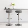 Day and Night - Day and Night Kitchen Stools 2 Units Dark Gray Fabric