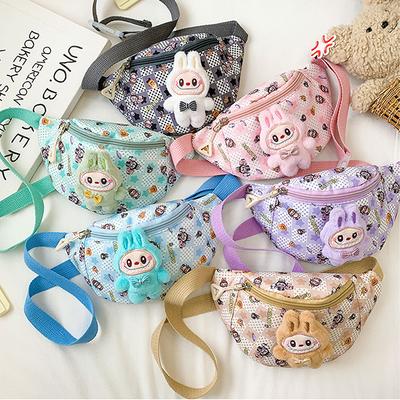Kawaii Crossbody Bag Kids Chest Bag Cartoon Cute Backpack Casual Outdoor Travel Wallet Waist Bag Gift