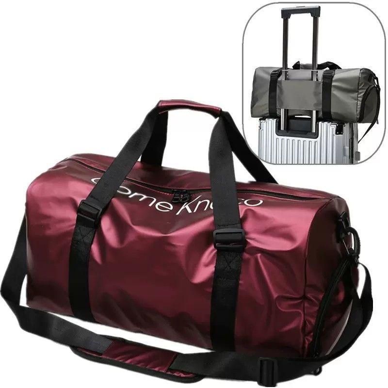 Waterproof Bag Trolley Handbag Tote Bag Load Clothes Gym Bag Dry Wet Sports Sports Backpacks