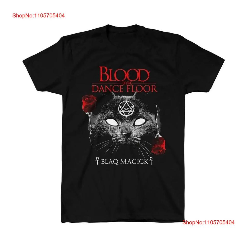 Blaq Magick Blood On The Dance Floor T Shirt Full Size Vintage Unisex Versatile Stylish Soft