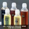 Durable 300/500ML Oil Bottle with Lid Leak-proof Ketchup Salad Dispenser Multipurpose Sauce Squeeze Bottle