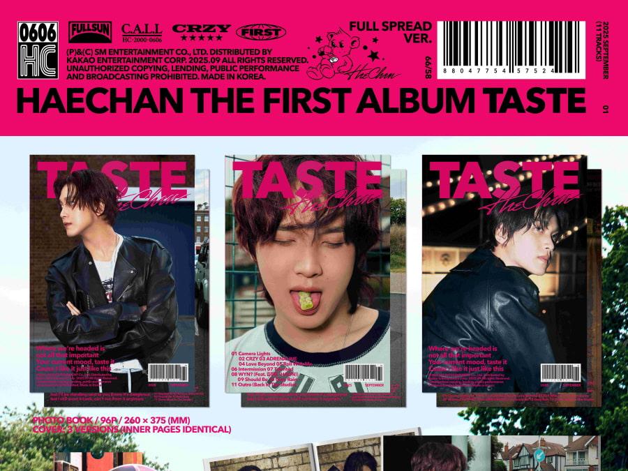 (Full Spread Ver.) HAECHAN (NCT) [TASTE] 1st ALBUM