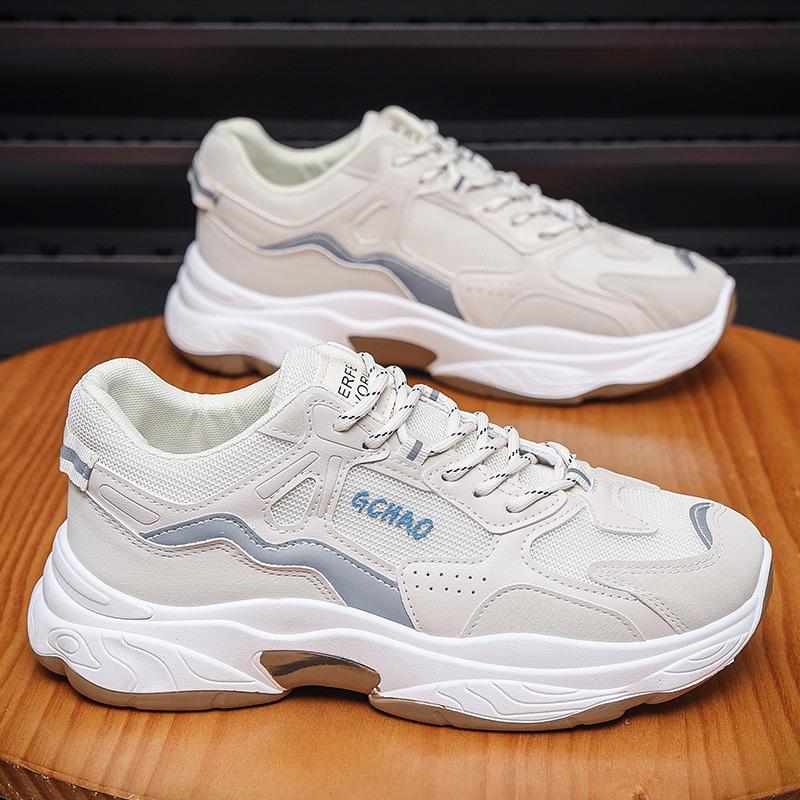 Fashion Men's Sneakers Versatile Trend Platform Shoes Tennis Shoes for Men 2024 Fashion Non-slip Comfortable Men's Shoes Tenis Masculino
