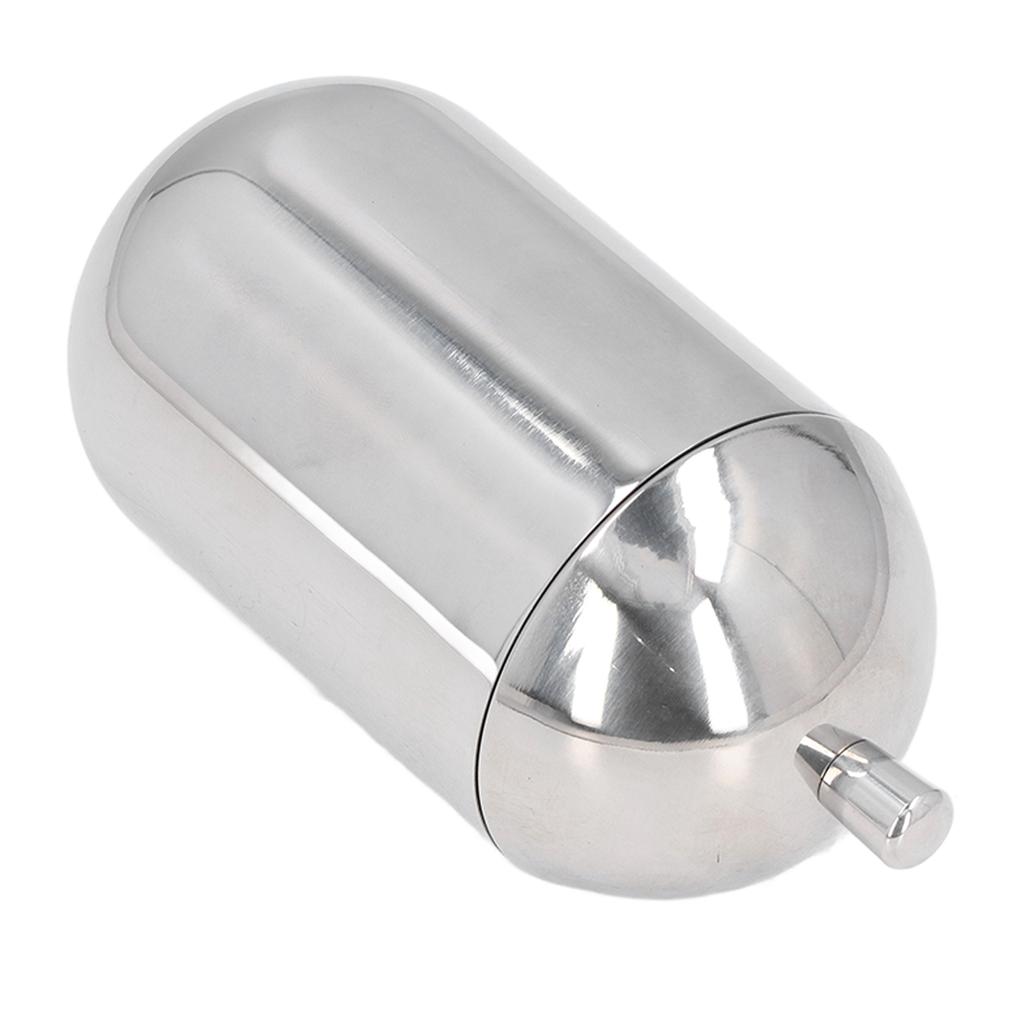 Wattestäbchenhalter 304 Edelstahl Leichter Luxus Staubdicht Wattestäbchenbehälter mit Deckel für