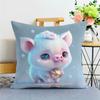 Cartoon Zodiac Pillowcase Dormitory Decoration Office Living Room Home Pillowcase