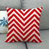 Simple Wave, Star and Rose Pattern Digital Printing Short Plush Pillow Covers for Car Sofa Office Cushion Cover Home Goods