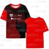 Lebrun Fefe Ice Silk Short Sleeve T-Shirt Quick Dry Competition Uniform Half Sleeve Fanwear Loose Fit Sporty FamilyMatching