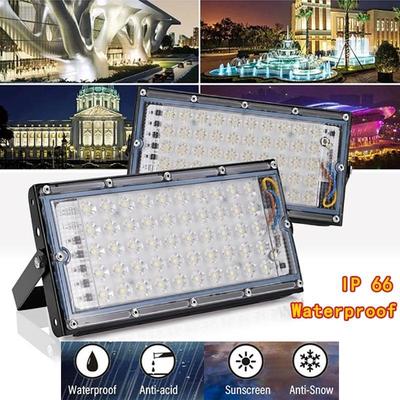 50W LED Security Floodlight High Power Garden Spotlight Wall Lamp Warm White